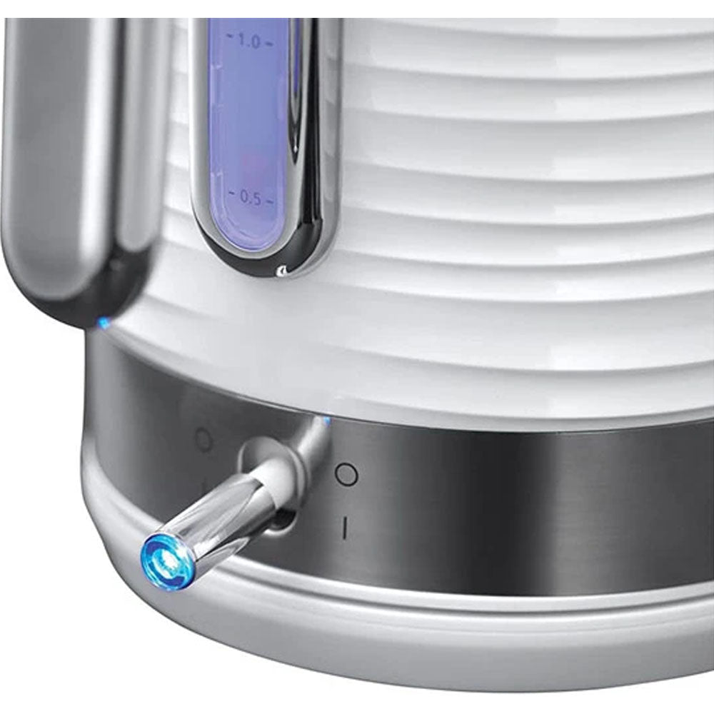 Russell Hobbs 1.7 Litre Rapid Boil Inspire Kettle - White | 24360