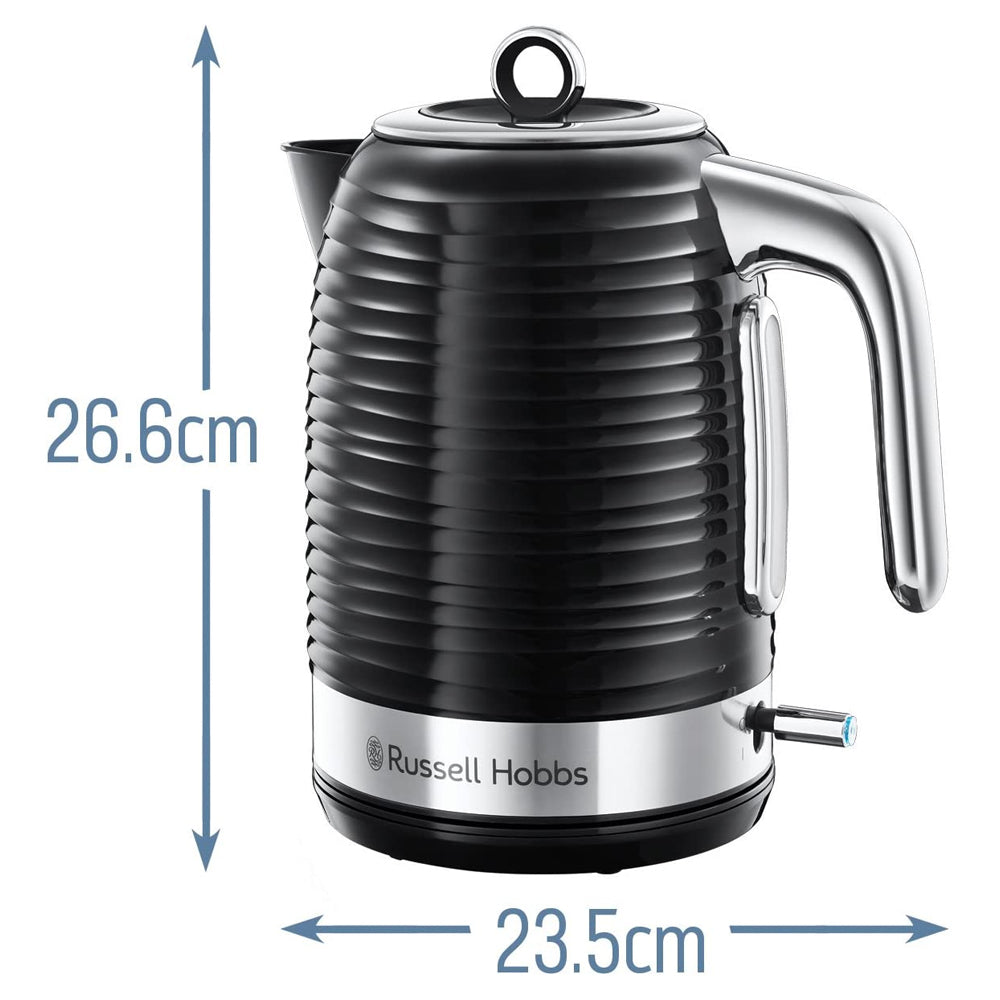 Russell Hobbs 1.7 Litre Rapid Boil Inspire Kettle - Black | 24361