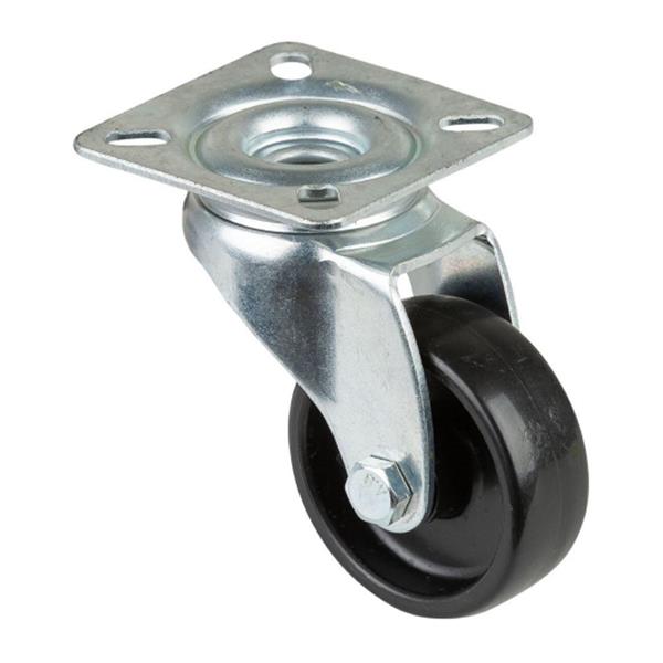 DS Equipment Castor Wheel 50mm Swivel 50kg - Black | CAS109