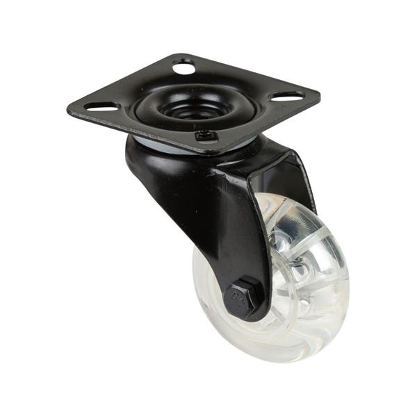 DS Design Castor Wheel 50mm Swivel 40kg - Transparent | CAS105