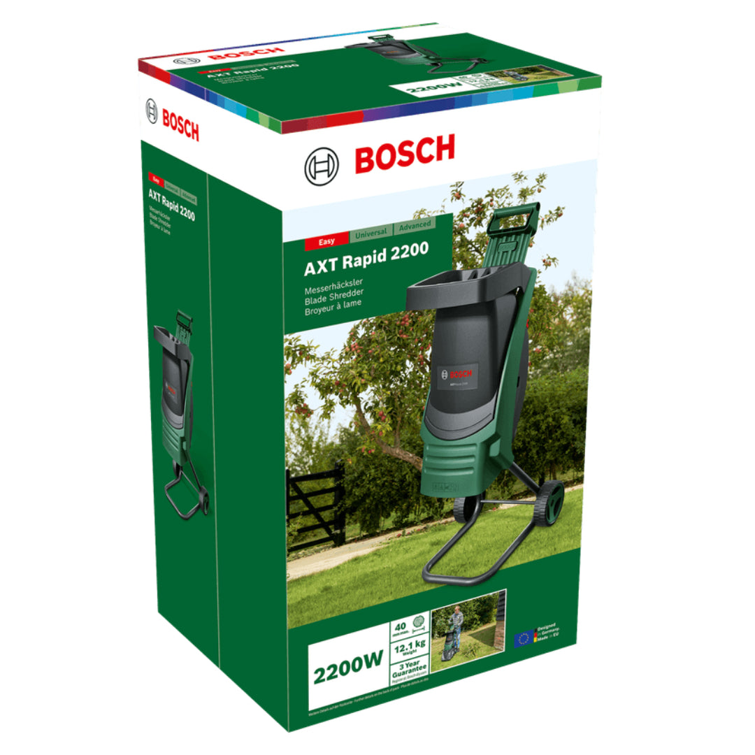 Bosch AXT Rapid 220 Garden Shredder 2200w | 0600853672