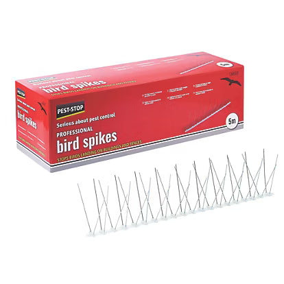 PEST-STOP Professional Bird Spikes (Pack of 10) | 7001-54