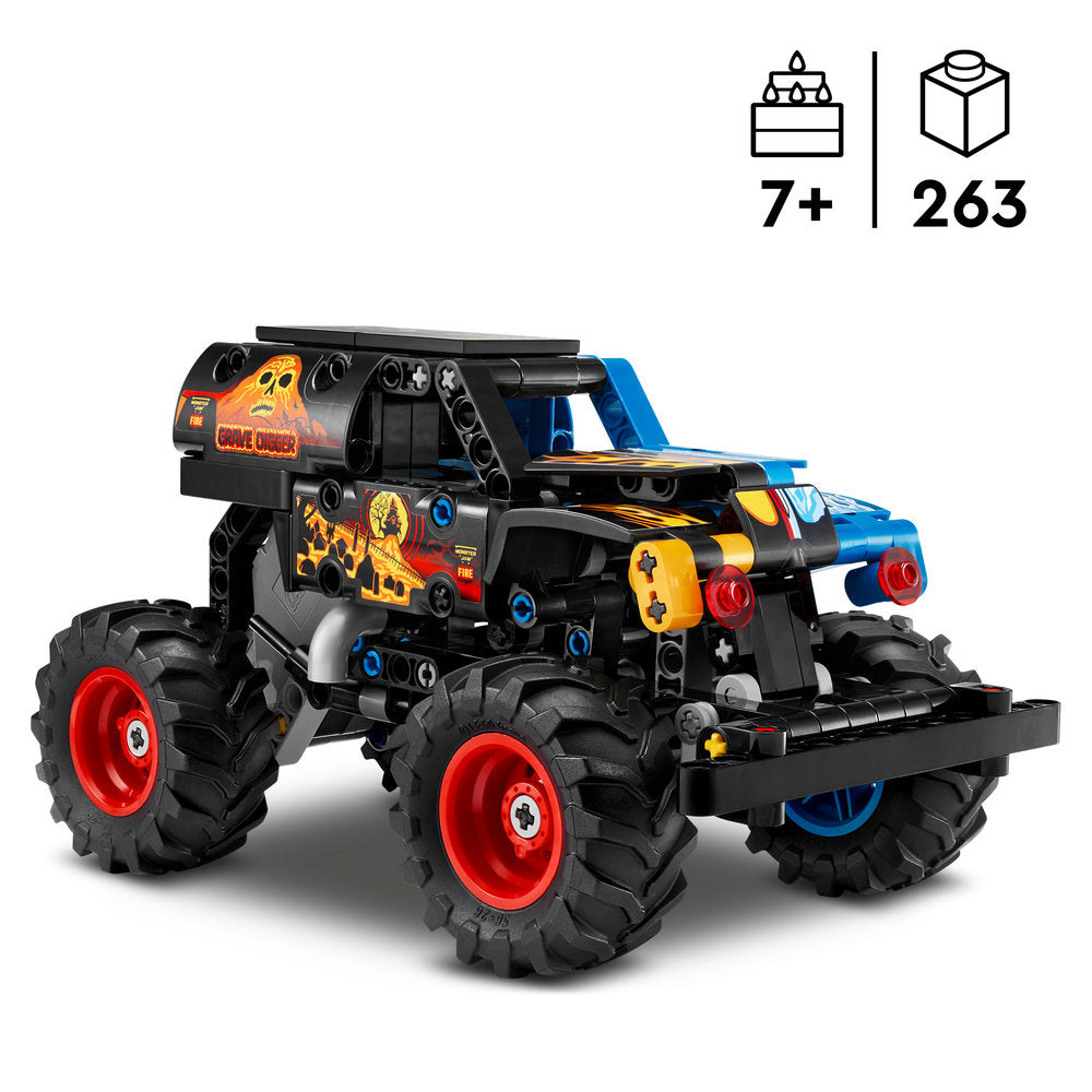 Lego Monster Jam Grave Digger Fire and Ice | 42219
