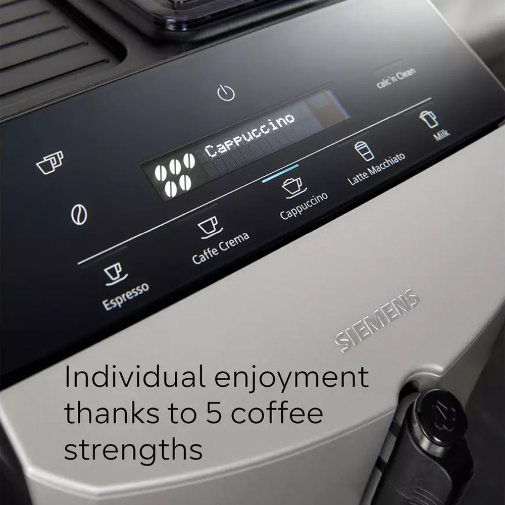 Siemens EQ300 Fully Automatic Bean to Cup Coffee Machine - Inox Silver | TF303G07