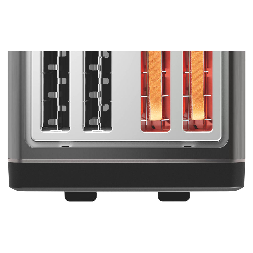 Bosch DesignLine Ergo 4 Slice Toaster - Anthracite | TAT5P445GB