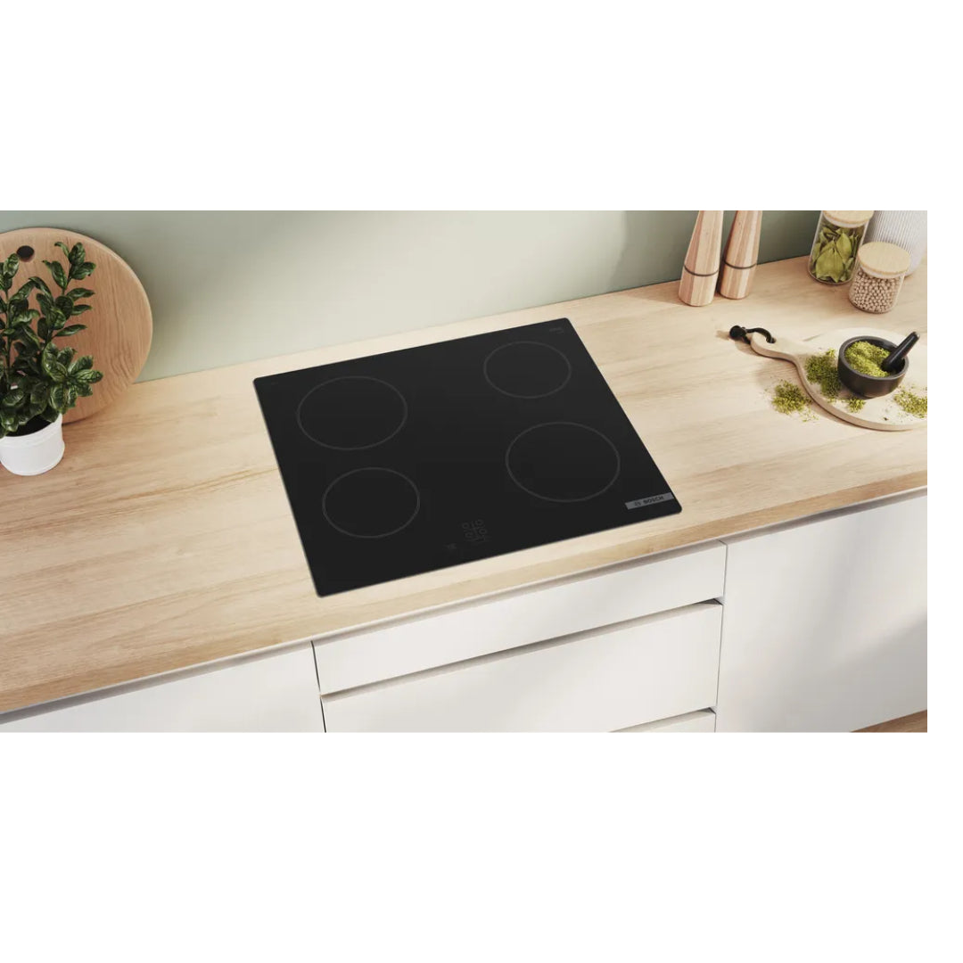 Bosch Series 2 59cm Electric Ceramic Hob - Black | PKE61RAA8B