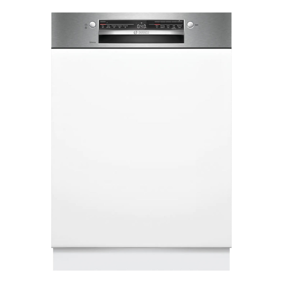 Bosch Series 2 Semi Integrated Dishwasher 60 cm - Stainless Steel | SMI2HTS02G