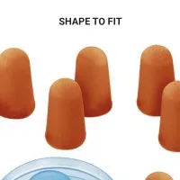 Go Travel Super Soft Ear Plugs 4 Pairs - Orange | 428.101