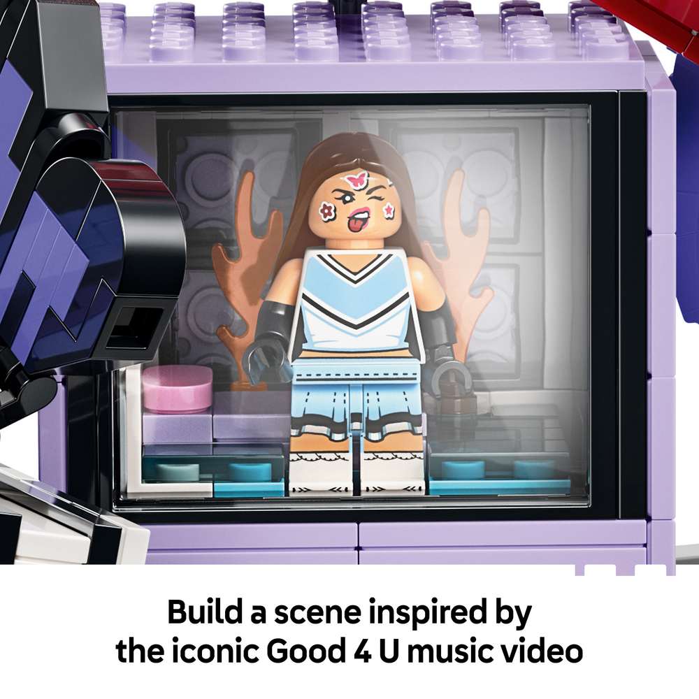 LEGO Editions Music Olivia Rodrigo's Secret Storage 43030 - captioned product view. 1085 pieces. Ages 10+.