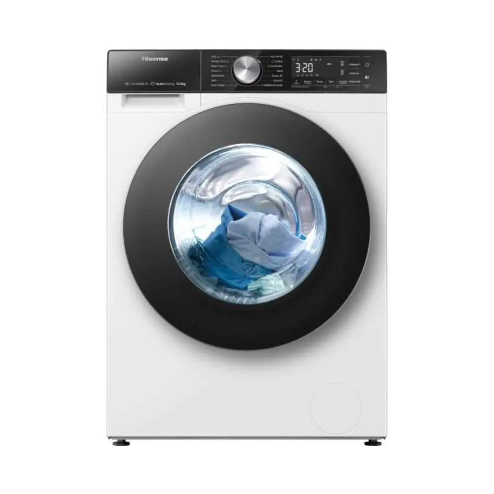 Hisense 5S Series 10.5kg 1400 Spin Auto Dosing Washing Machine Wi Fi - White | WF5S1045BW