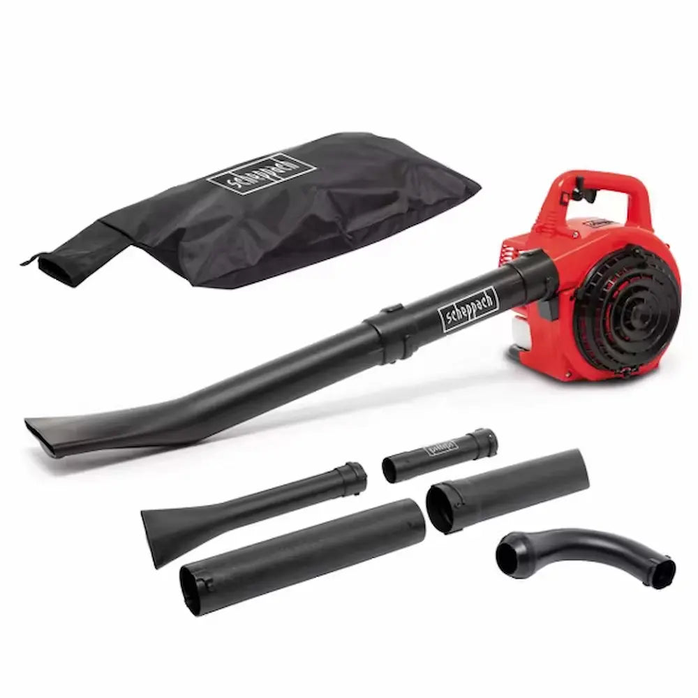 Scheppach 4 in 1 25.4cc Petrol Blower Blow Vac Vacuum | LBH2600P