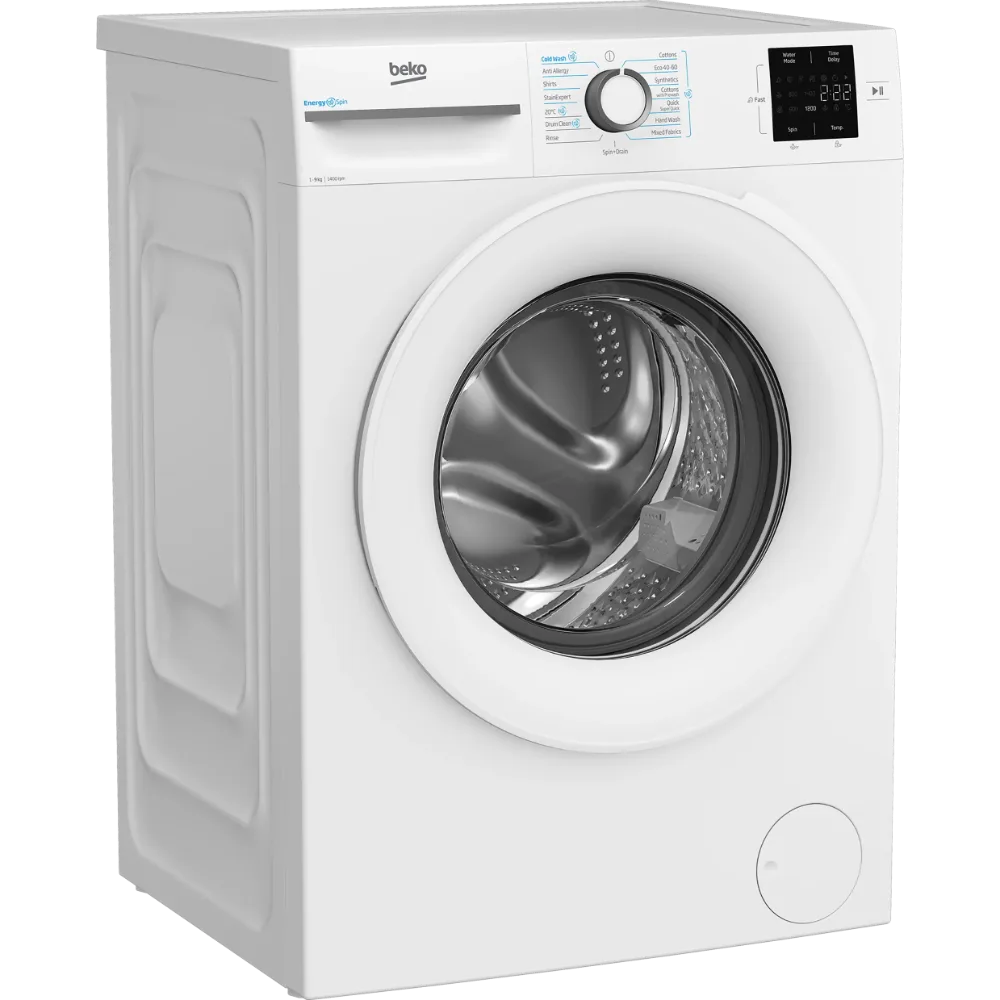 Beko 9kg 1400 Spin EnergySpin Washing Machine - White | BM3WT3941W