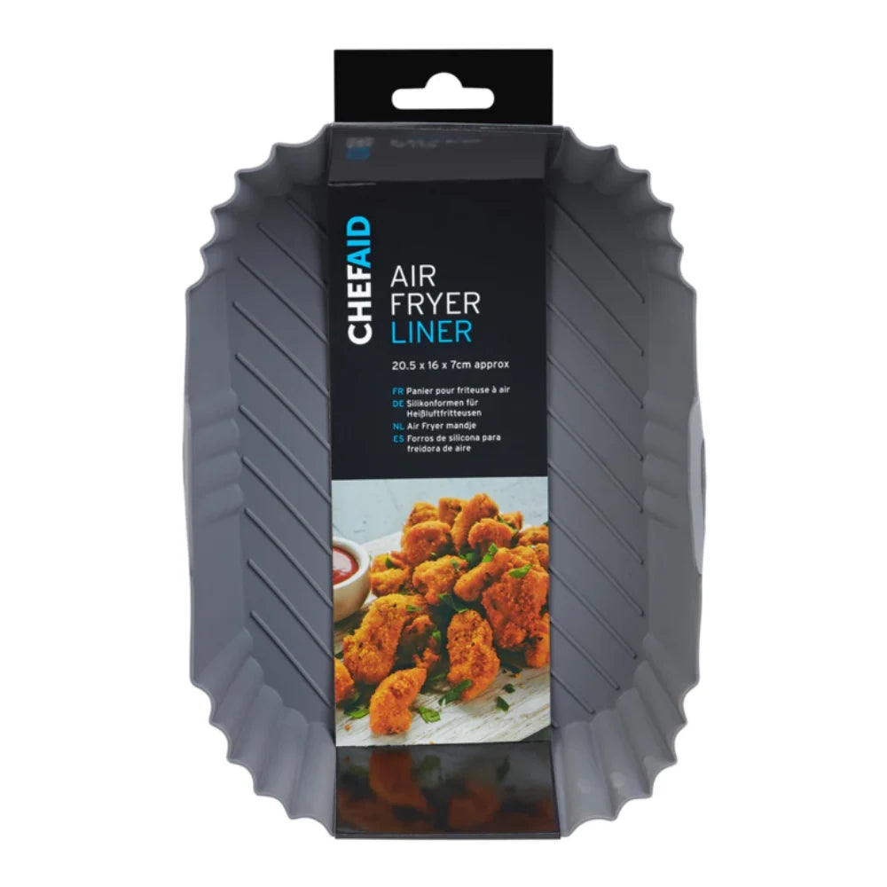 Chef Aid Silicone Air Fryer Liner 22.5cm x 16cm | GE10E10012