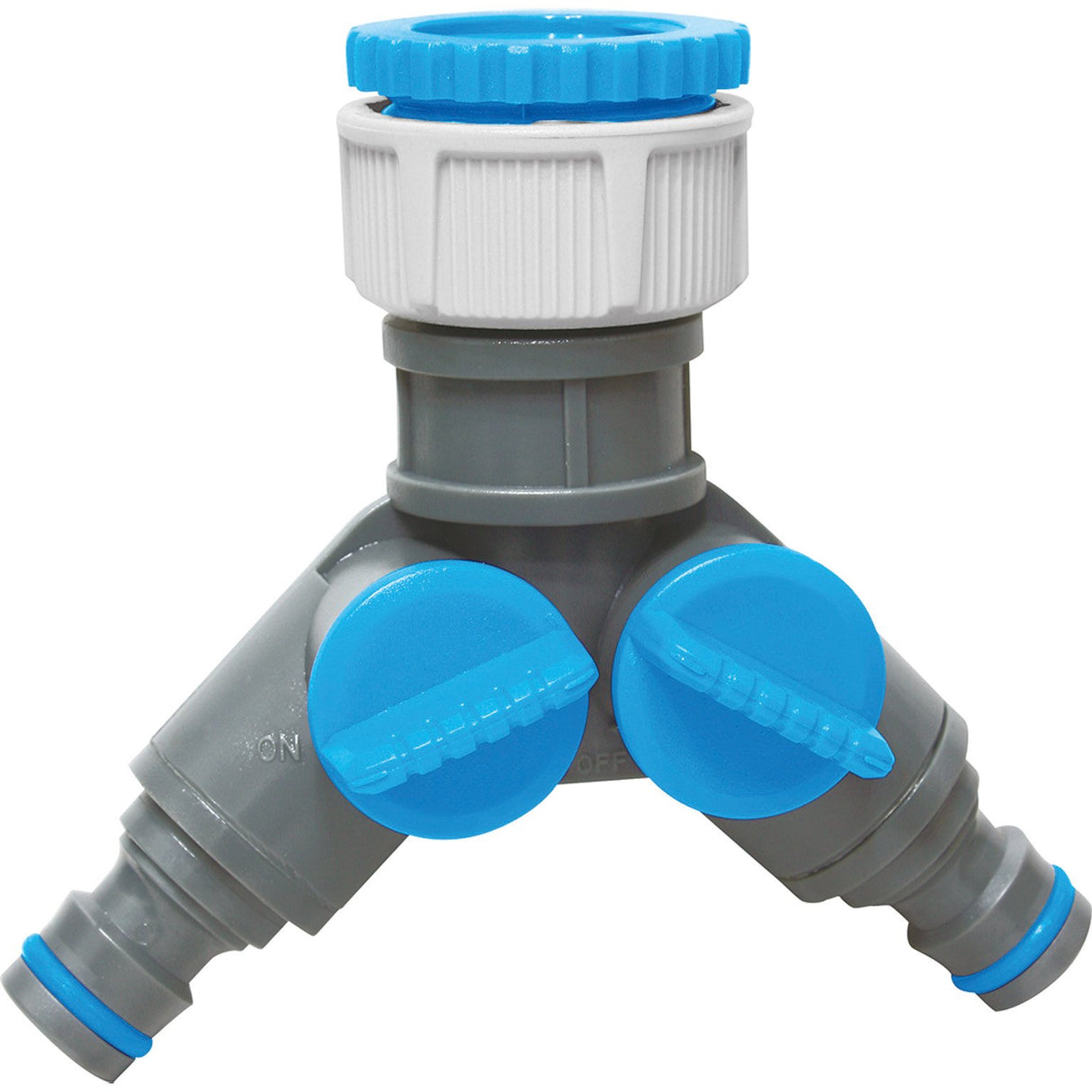 Aquacraft Dual Outlet Tap Connector for Garden Hose | AQC550256