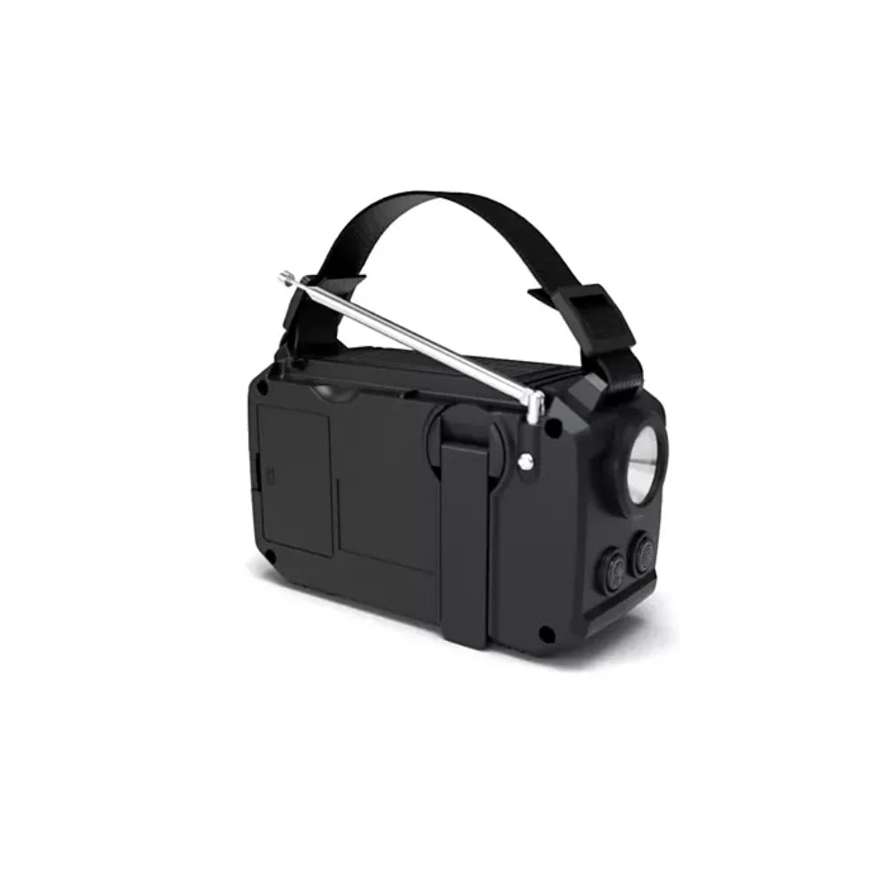 Philips Emergency Portable FM / AM Radio with Torch and Solar Pane and Hand Crank l - TAR1609/00