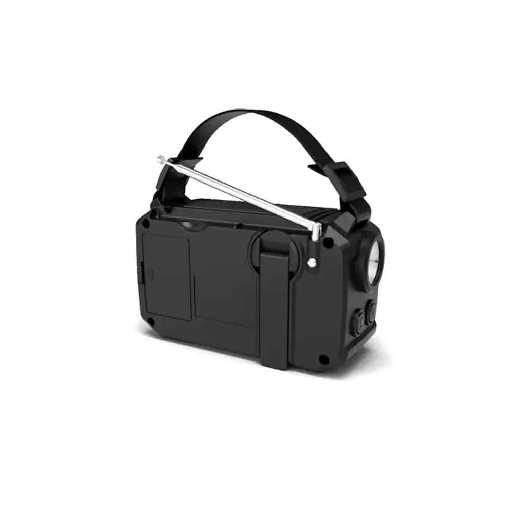 Philips Emergency Portable FM / AM Radio with Torch and Solar Pane and Hand Crank l - TAR1609/00