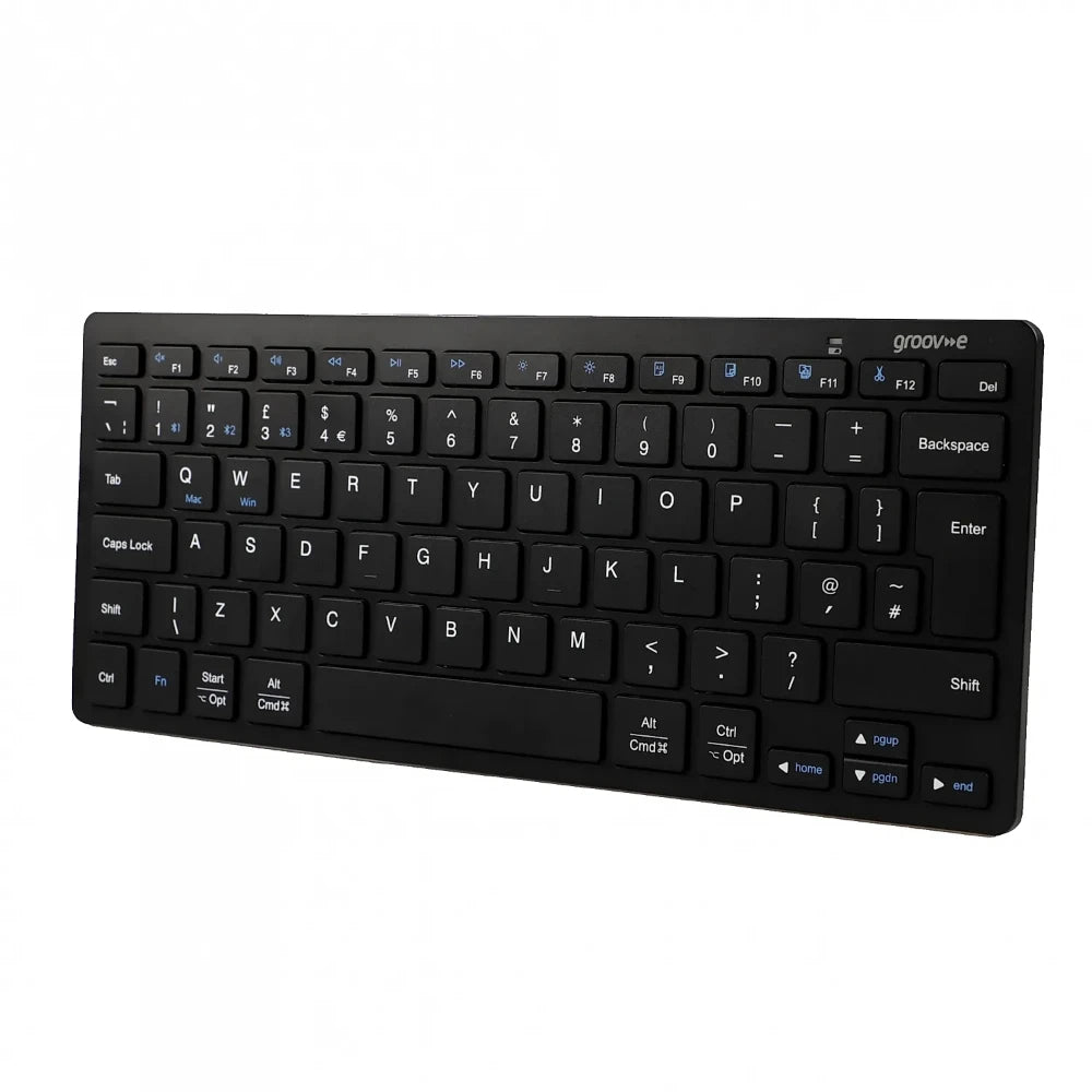 Groove Wireless Bluetooth Compact Keyboard - Black | GVPC22BK