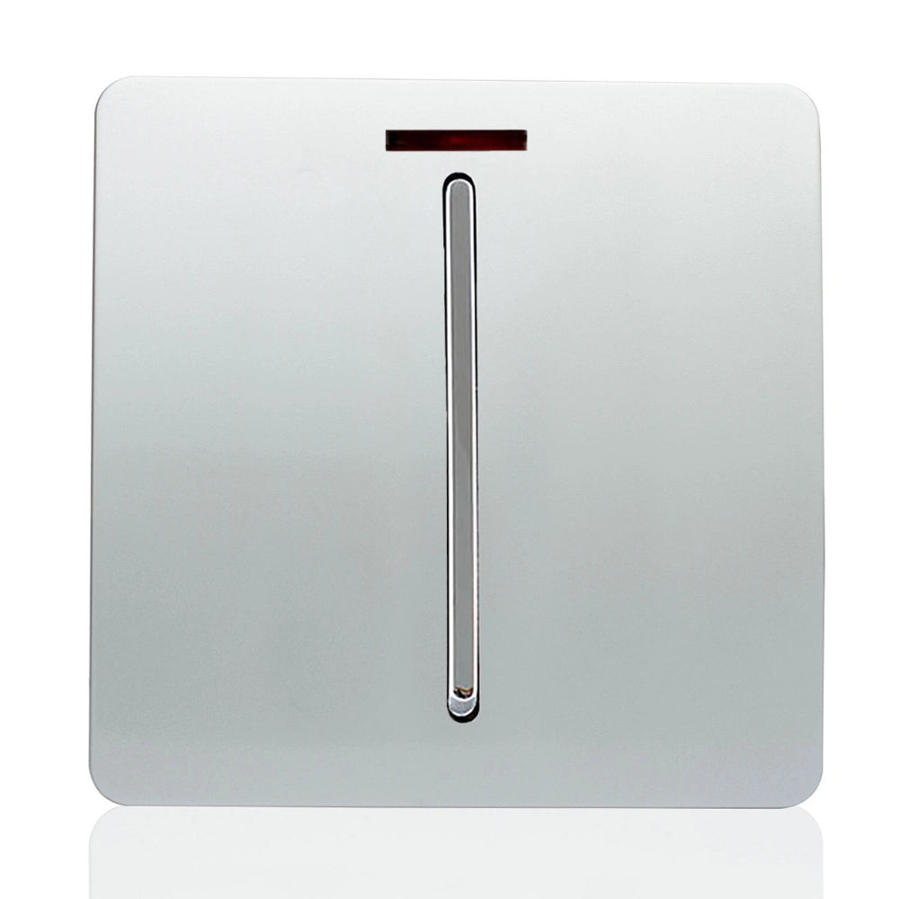 Trendi 45amp Switch with Neon - Silver | 9100-91