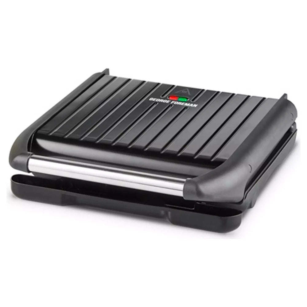 George Foreman Large Entertaining Steel Health Grill | 25052