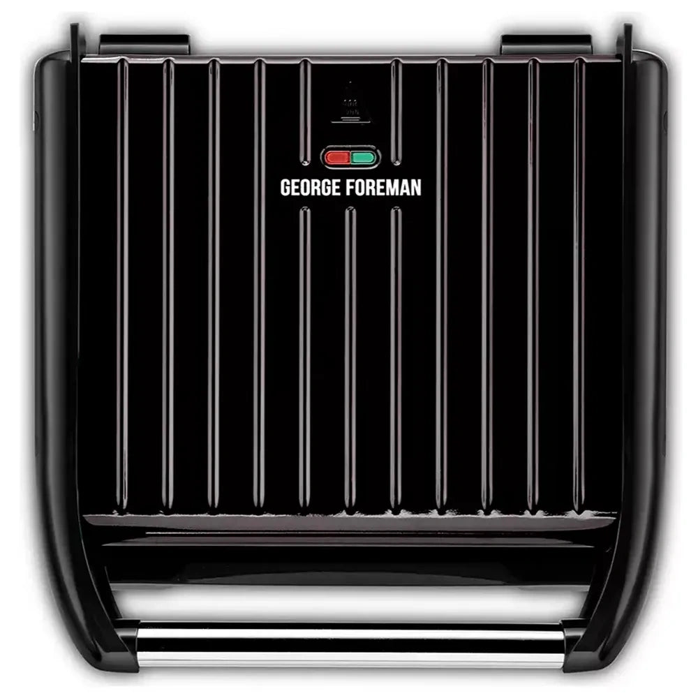 George Foreman Large Entertaining Steel Health Grill 