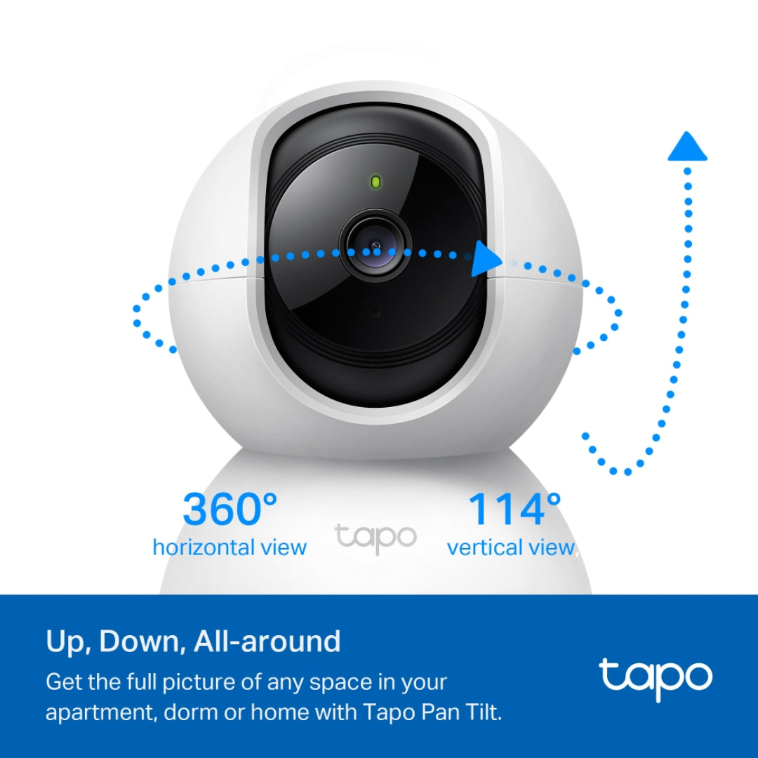TP-Link Tapo C200P2 Pan and Tilt Home Security WiFi Camera | TAPOC200P2