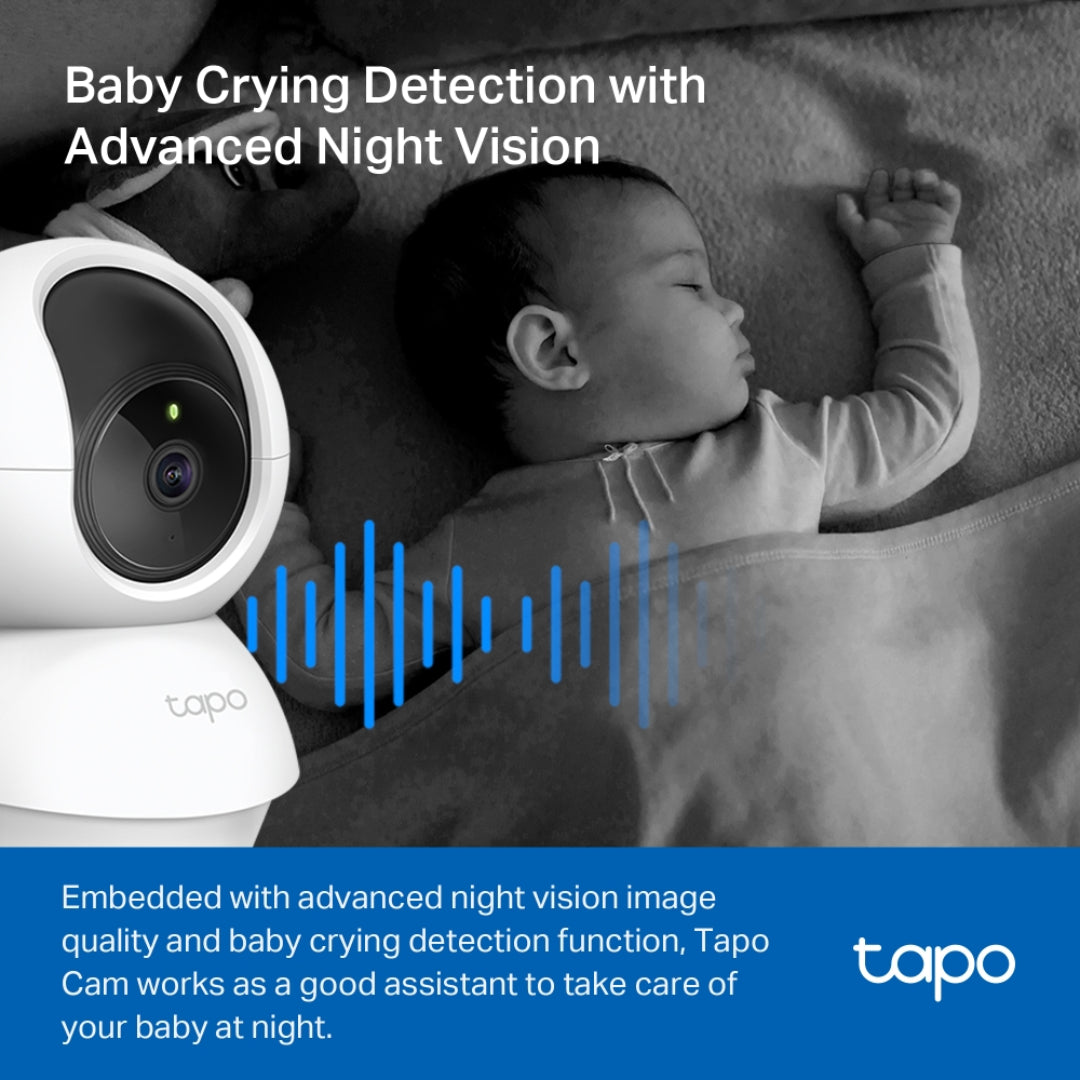 TP-Link Tapo C200P2 Pan and Tilt Home Security WiFi Camera | TAPOC200P2