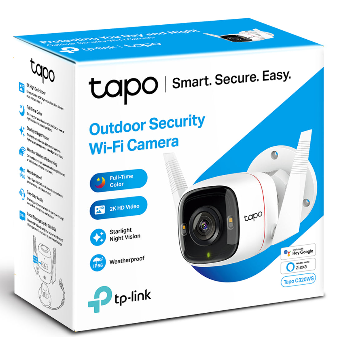 TP-Link Tapo C320WS 2K WiFi Outdoor Security Camera | TAPO C320WS