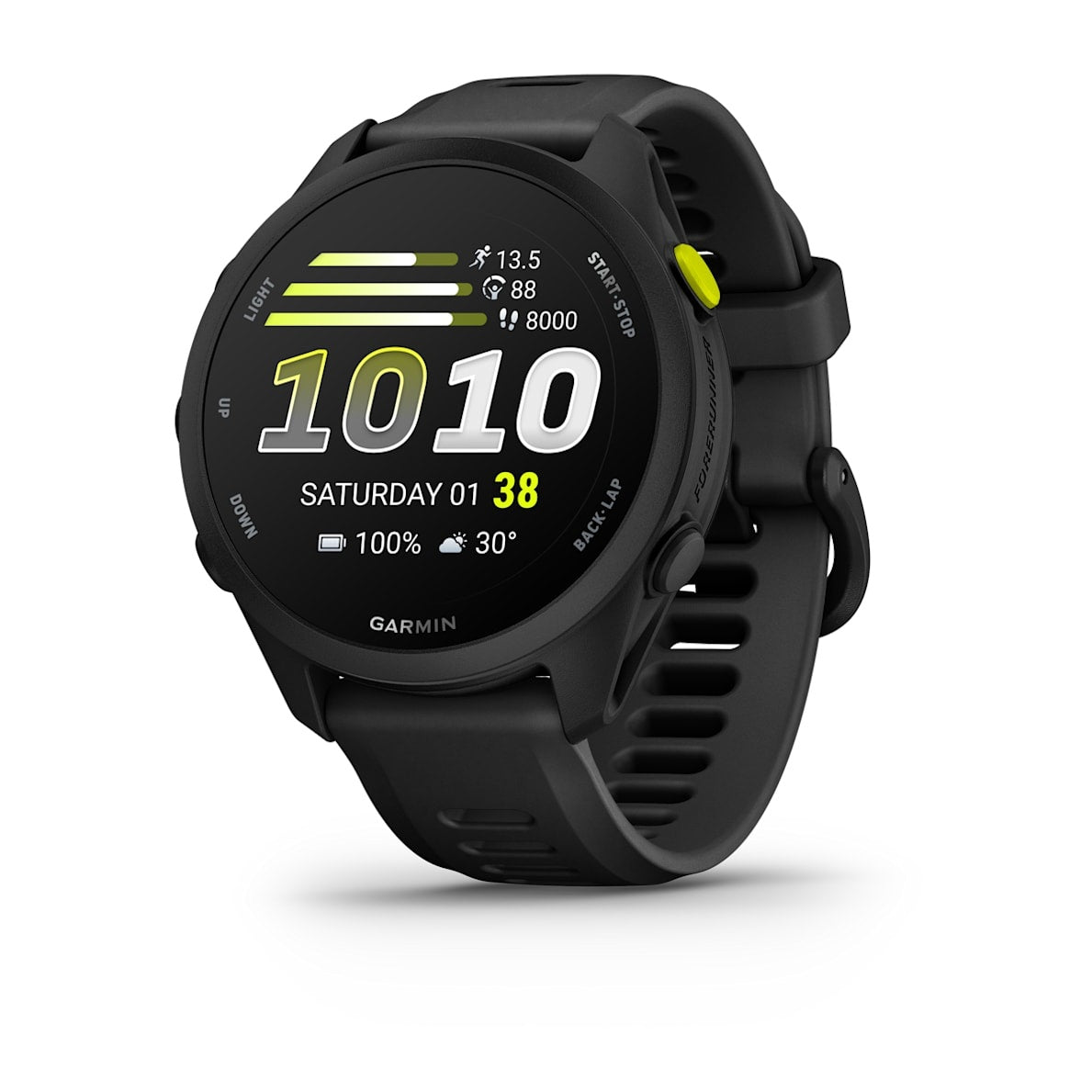 Garmin Forerunner 70 43mm Smart Watch - Black | 49-GAR-010-04307-00