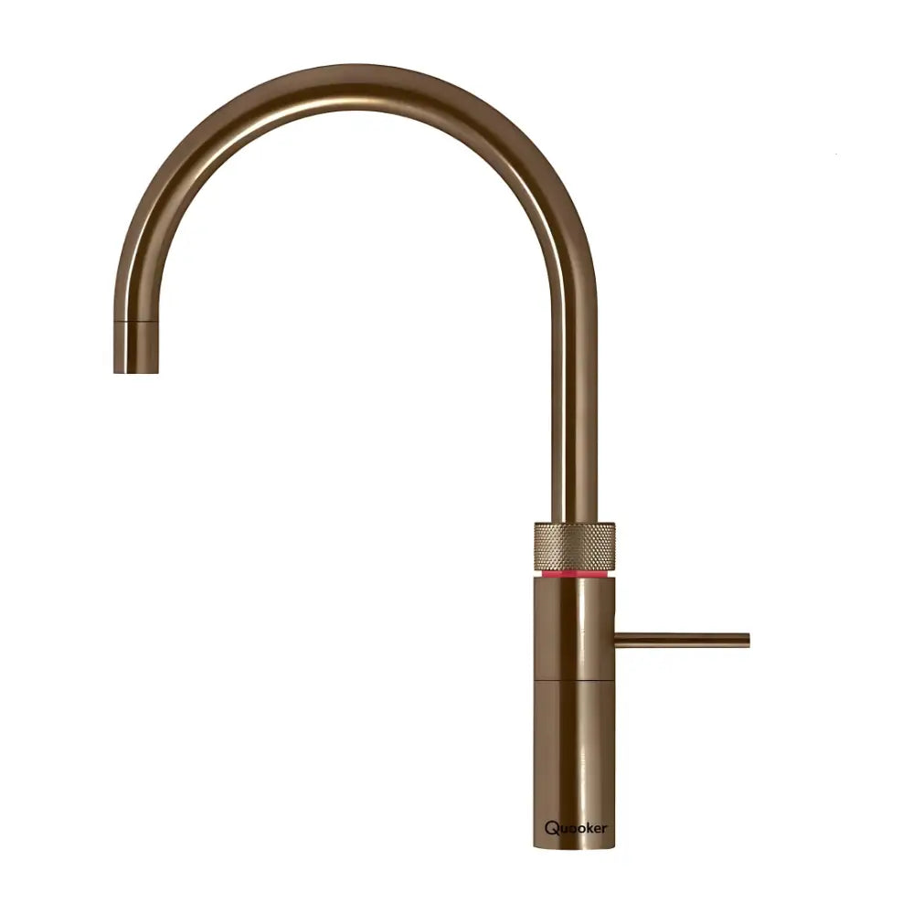 Quooker PRO3 Fusion Round Boiling Water Kitchen Tap - Rose Copper | 3FRRCO