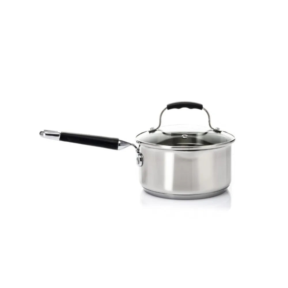 Steelex 18cm Saucepan with Glass Lid | ST9602