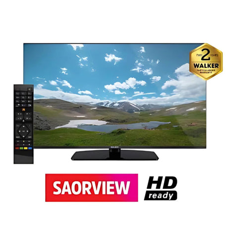 Walker 24 Inch HD TV with Satellite - Black | WPT24241SAT