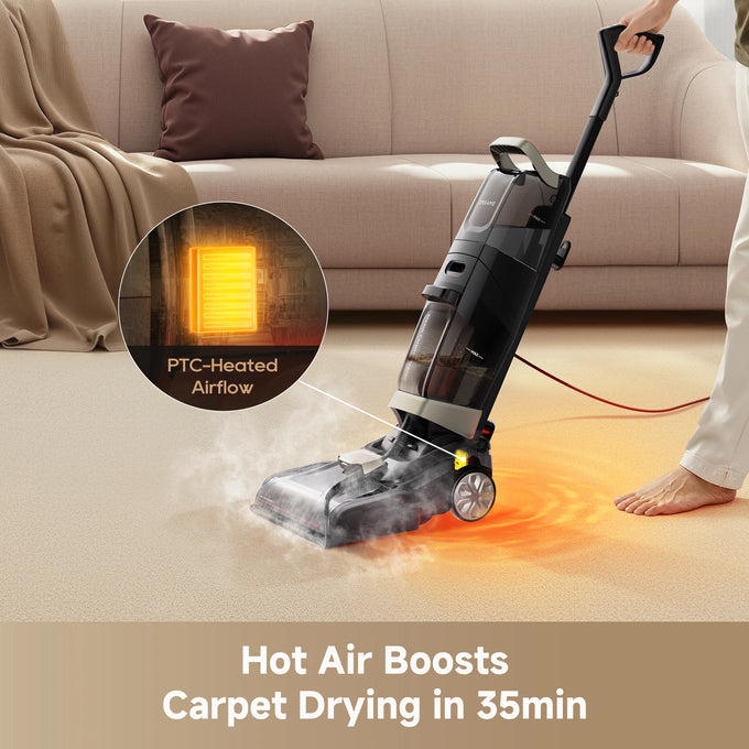 Dreame CU20 Pro Carpet Steam Cleaner with Hot Air Drying | HCU11A