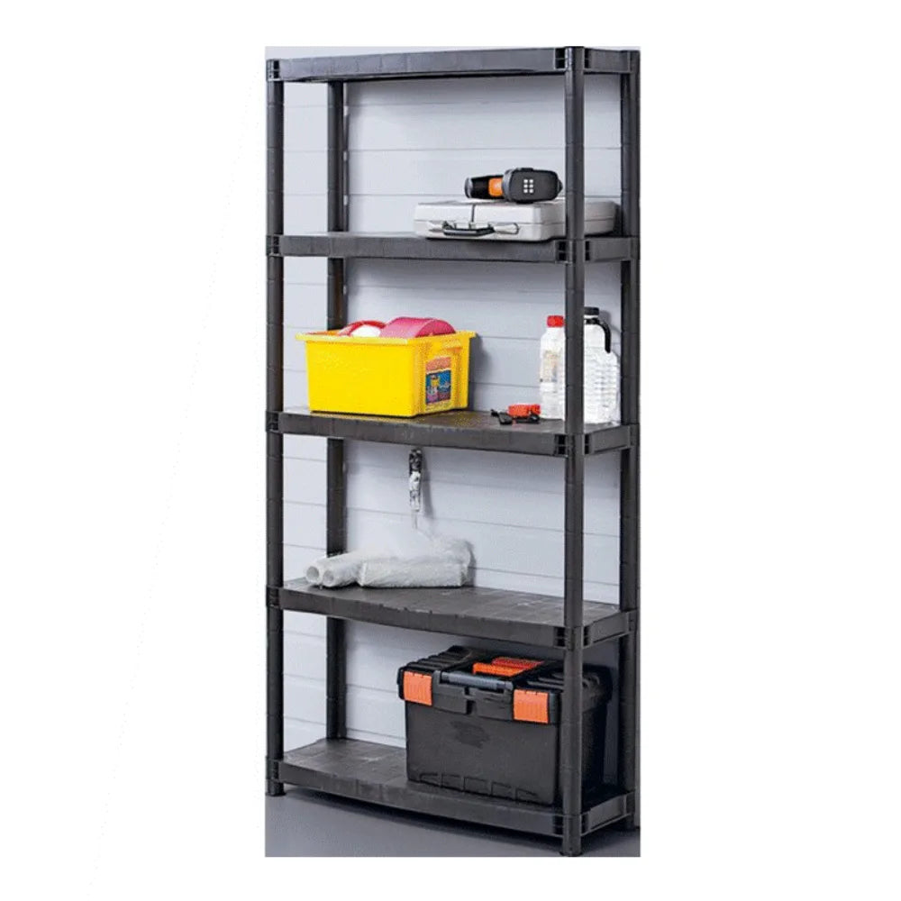 Blackspur 5 Tier Plastic Shelving Unit | SU102