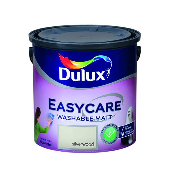 Dulux Easycare Washable Matt 2.5L - Silverwood | Walls