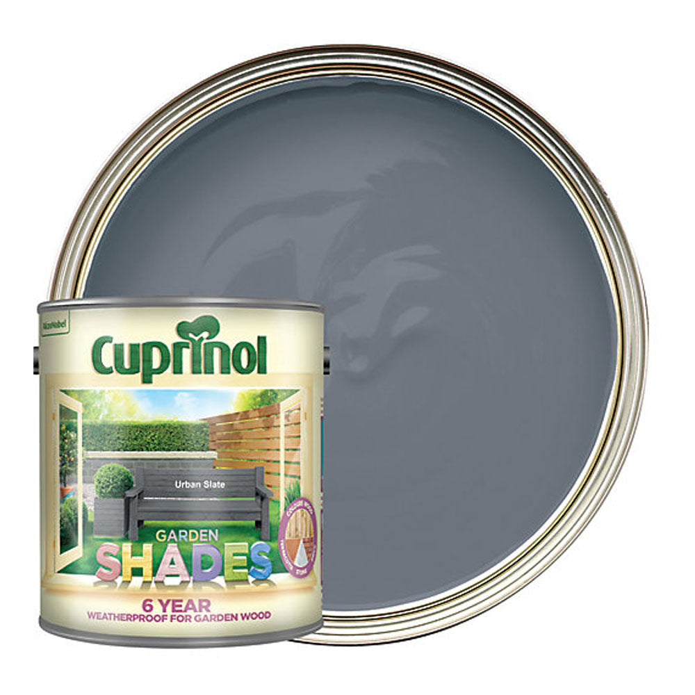 Cuprinol 2.5 Litre Garden Shades Woodstain - Urban Slate | 5159075