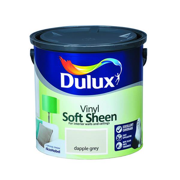 Dulux Soft Sheen 2.5L - Dapple Grey | Wall Emulsion