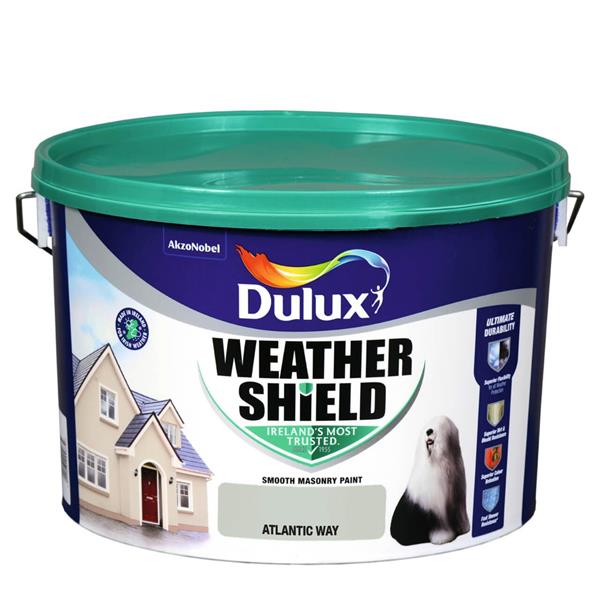 Dulux Weathershield Masonry Paint 10 Litre - Alantic Way | 5236874