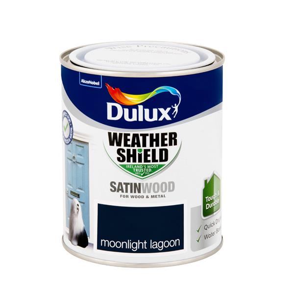 Dulux 750ml Weathershield Exterior Satinwood - Moonlight Lagoon | 5270112