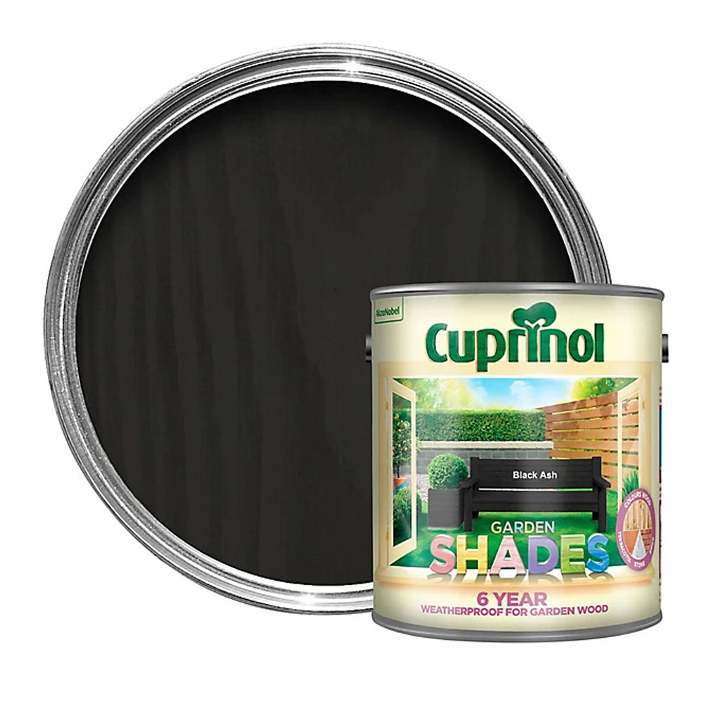 Cuprinol 2.5 Litre Garden Shades Woodstain - Black Ash | 5083469