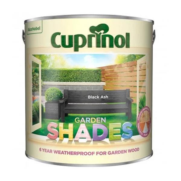 Cuprinol 2.5 Litre Garden Shades Woodstain - Black Ash | 5083469