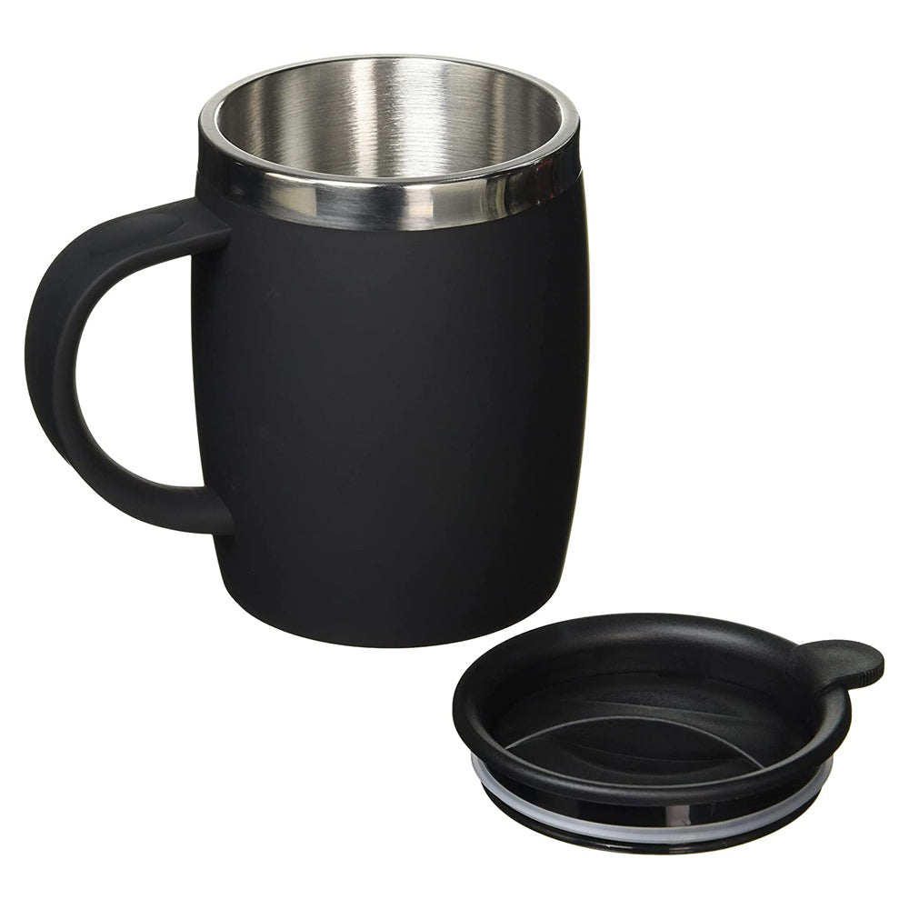 Thermos Soft Touch Desk Mug 450Ml - Black | 105102