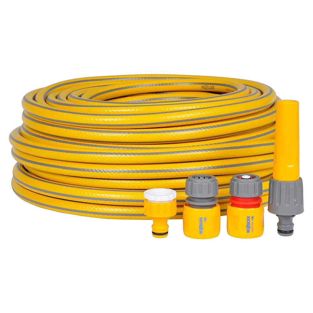 Hozelock Starter Hose Starter Set Garden Hose 30 metre with fittings | HOZ7230