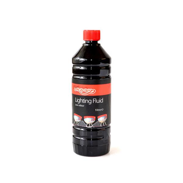 BBQ Barbeque Lighting Fluid 1 Litre 008612 Heavins
