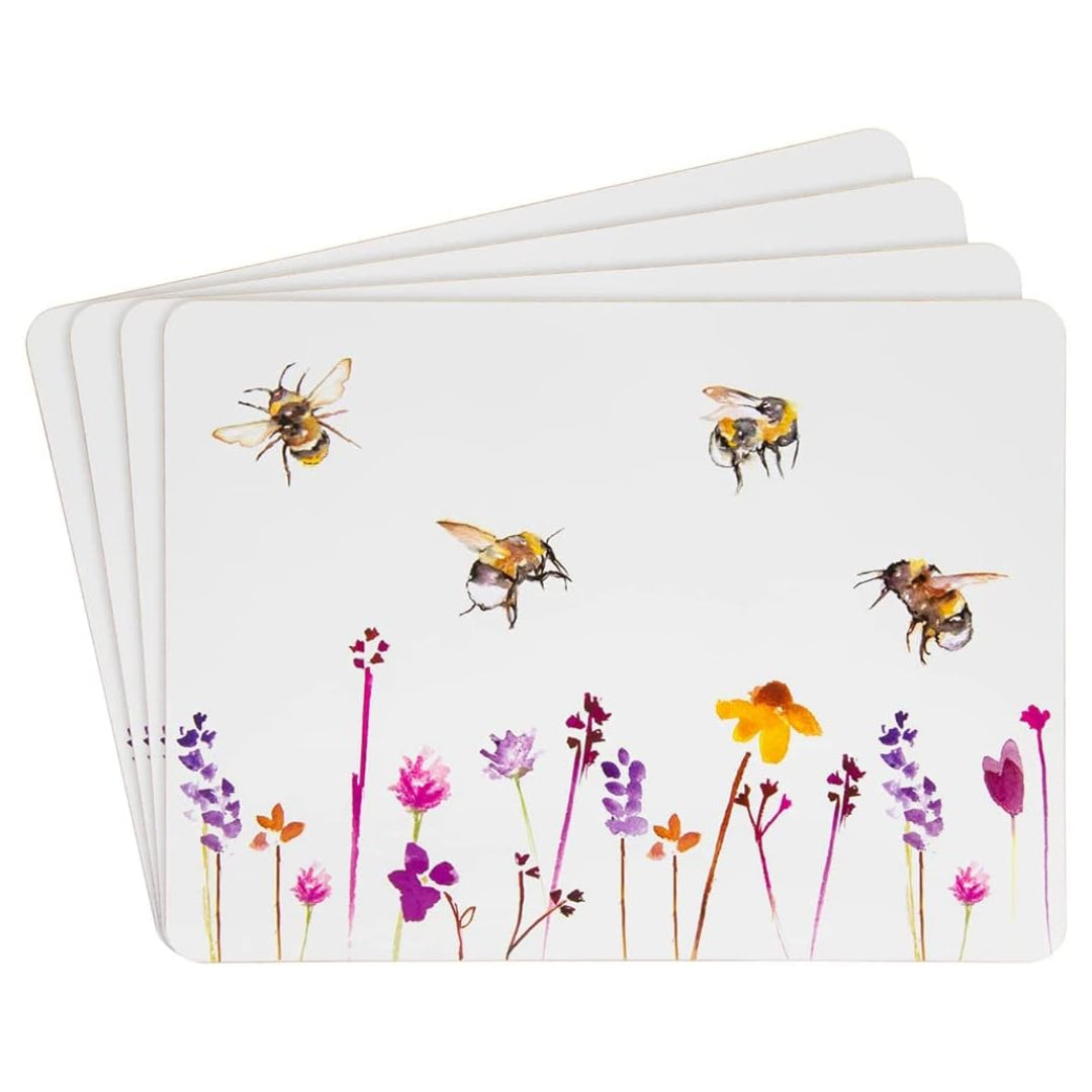Dunlevy Set of 4 Placements - Lavender and Bees | PG5634