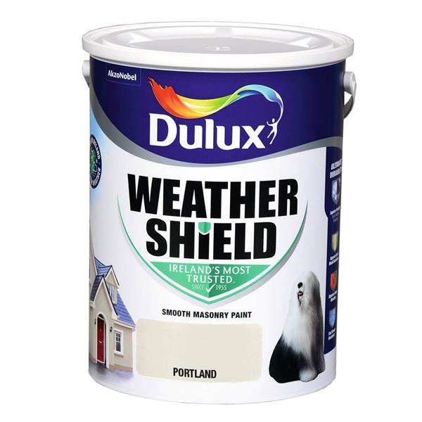 Dulux Weathershield Masonry Paint 5L - Portland | Exterior