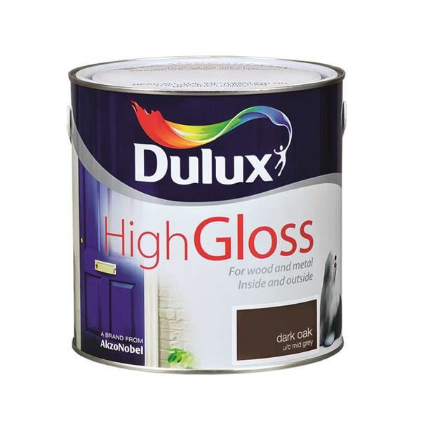 Dulux High Gloss 2.5L - Dark Oak | Wood & Metal Paint