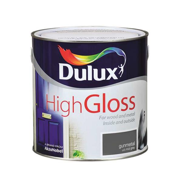Dulux High Gloss 2.5L - Gunmetal | Wood & Metal Paint