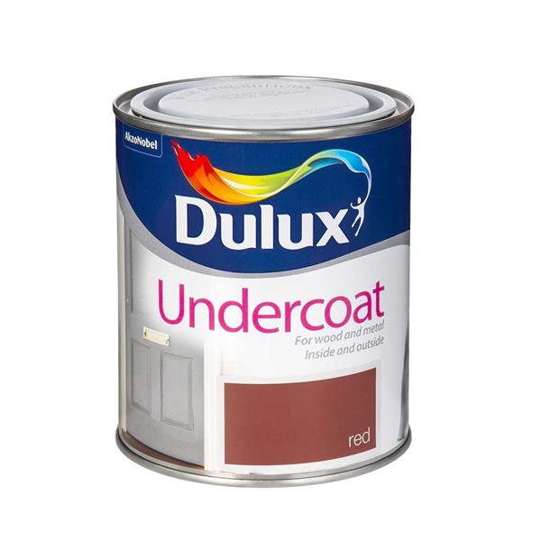 Dulux Undercoat 750ml - Red | Wood & Metal Base Coat