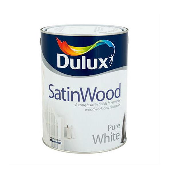 Dulux Satinwood 2.5L - Brilliant White | Wood & Metal