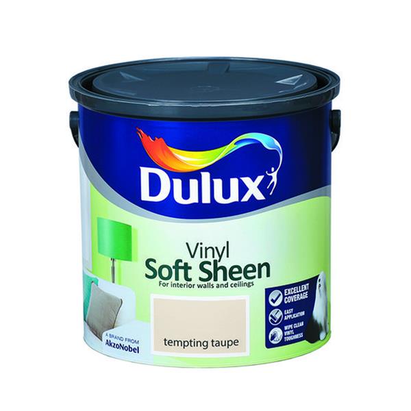 Dulux Soft Sheen 2.5L - Tempting Taupe | Wall Emulsion